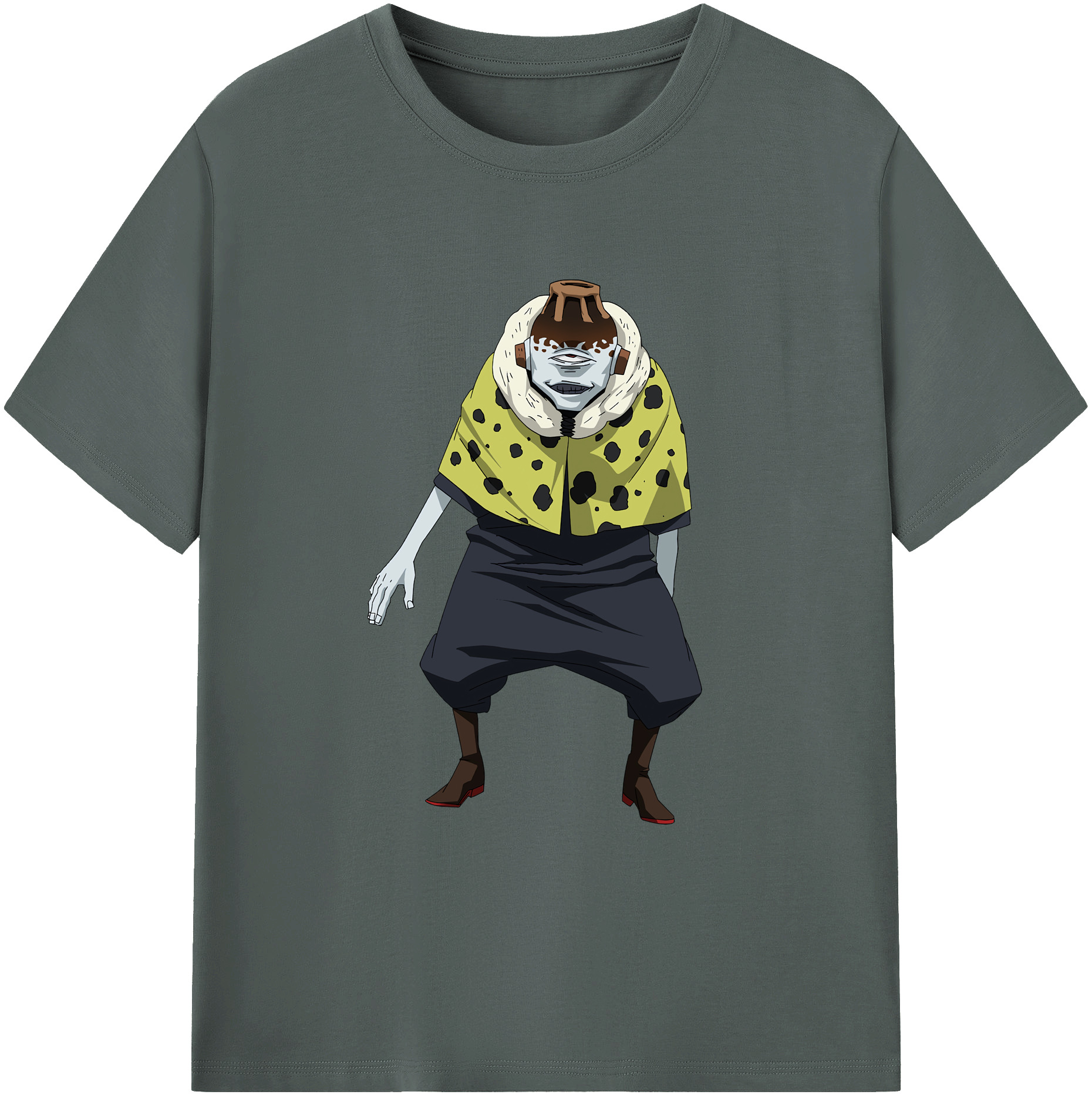 （画像用） 呪術廻戦 Jujutsu Kaisen 綿100％ メンズ半袖Tシャツ｜肌触りやわらか＆通気性